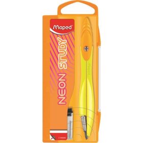   Körző, heggyel, MAPED Study Neon, vegyes színek (IMA199500)