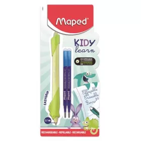   Írástanuló rollertoll, utántöltővel, 0,7 mm, radírozható, MAPED KIDY Learn MAGIC, vegyes minták (IMA229501)