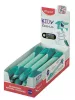 Írástanuló rollertoll, 0,7 mm, radírozható, MAPED KIDY Learn MAGIC, cápa, türkiz, 12 db (IMA229502)