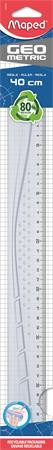 Vonalzó, műanyag, 40 cm, MAPED Geometric (IMA242040)