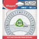 Szögmérő, műanyag, 360°, MAPED Geometric (IMA242360)