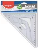 Háromszög vonalzó, műanyag, 45°, 17 cm, MAPED Geometric (IMA242426)