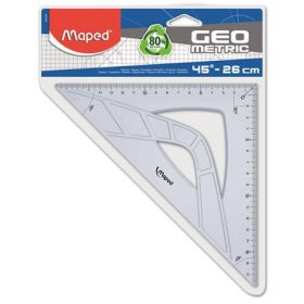   Háromszög vonalzó, műanyag, 45°, 17 cm, MAPED Geometric (IMA242426)