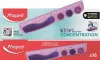 Vonalzó, műanyag, 20 cm, MAPED Kidy Learn Concentration, lila (IMA277901)