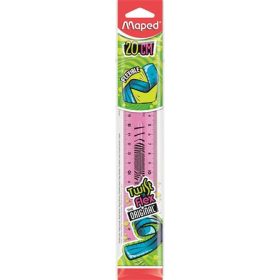   Vonalzó, műanyag, törhetetlen, 20 cm, MAPED Twist'n Flex (IMA279210)
