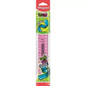   Vonalzó, műanyag, törhetetlen, 20 cm, MAPED Twist'n Flex (IMA279210)