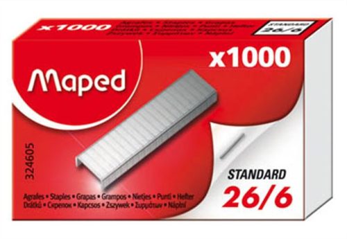 Tűzőkapocs, 26/6, MAPED (IMA324605)