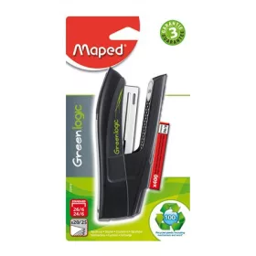   Tűzőgép, 24/6, 26/6, 20 lap, MAPED Greenlogic Half-Strip (IMA353410)