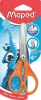 Olló, iskolai, 13 cm, MAPED Essentials Soft (IMA464410)