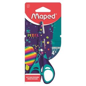 Olló, iskolai, 13 cm, MAPED Pixel Party (IMA464917)