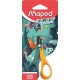Olló, óvodai, 12 cm, MAPED Jungle Fever Vivo, vegyes színek (IMA472000)