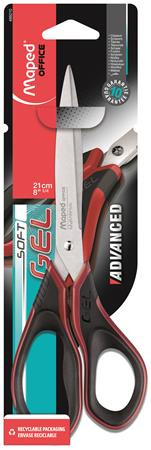 Olló, általános, 21 cm, MAPED Advanced Gel (IMA499210)