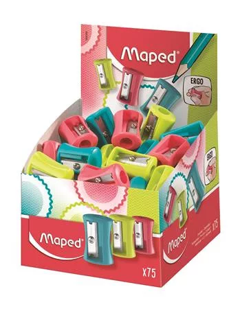 Hegyező display, egylyukú, MAPED Vivo, vegyes színek (IMA506300)