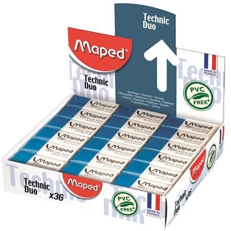 Radír display, kombinált, MAPED Technic Duo (IMA511710)