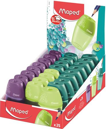 Hegyező display, egylyukú, tartályos, MAPED Shaker, vegyes színek (IMA534753)