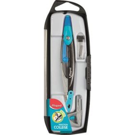   Körző készlet, 3 darabos, MAPED Metal Open, vegyes színek (IMA536953)