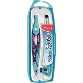   Körző készlet, 3 darabos, MAPED „Arctic Metal Open”, jégvilág (IMA536958)