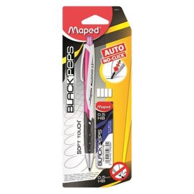   Nyomósirón, 0,5 mm, ajándék grafitbéllel, MAPED Black'Peps, vegyes színek (IMA559511)