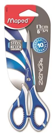 Olló, általános, 17 cm, MAPED Zenoa Fit (IMA596110)