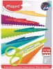 Olló, kreatív, cserélhető penge, MAPED Créa Cut, 5 különböző minta (IMA601006)