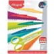 Olló, kreatív, cserélhető penge, MAPED Créa Cut, 5 különböző minta (IMA601006)