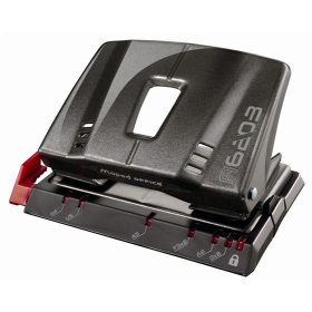   Lyukasztó, kétlyukú, 25 lap, fém, MAPED Advanced, sötétbarna (IMA620311)