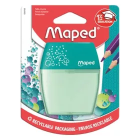   Hegyező, kétlyukú, tartályos, MAPED Shaker, vegyes színek (IMA634755)