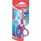 Olló, iskolai, 13 cm, MAPED Zenoa Fit, vegyes színek (IMA670110)