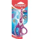 Olló, iskolai, 13 cm, MAPED Zenoa Fit, vegyes színek (IMA670110)