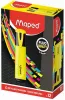 Szövegkiemelő, 1-5 mm, MAPED Fluo Peps Classic, sárga (IMA742534)