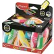 Szövegkiemelő display, 1-5 mm, MAPED Fluo Peps Pocket Soft, vegyes neon színek (IMA742737)