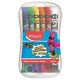 Tempera készlet, 12 darabos, műanyag dobozban, MAPED (IMA810520)