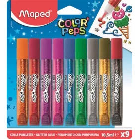   Csillámos ragasztó, MAPED Color'Peps, 9 különböző szín (IMA813010)