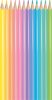 Színes ceruza készlet, háromszögletű, MAPED Color'Peps Pastel, 12 különböző pasztell szín (IMA832069)