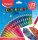 Színes ceruza készlet, háromszögletű, MAPED Color'Peps Star, 72 különböző szín (IMA832072)