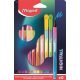Filctoll készlet, 2,5 mm, kimosható, MAPED Nightfall, 12 különböző szín (IMA844400)