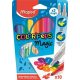 Filctoll készlet, 3,6 mm, MAPED Color'Peps Magic, 8+2 különböző szín (IMA844612)