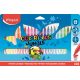 Filctoll készlet, 2,8 mm, kimosható, MAPED Color'Peps Jungle, 24 különböző szín (IMA845422)