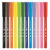 Filctoll készlet, 2 mm, kimosható, MAPED Color'Peps Ocean, 12 különböző szín (IMA845720)