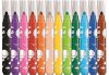 Filctoll készlet, 1-5 mm, kimosható, vastag, MAPED Color'Peps Jumbo, 12 különböző szín (IMA846020)