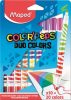 Filctoll készlet, kimosható, MAPED Color'Peps Duo, 20 különböző szín (IMA847010)