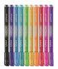 Filctoll készlet, 2,8 mm, csillámos, MAPED Color'Peps Glitter, 10 különböző szín (IMA847110)