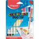 Filctoll készlet, MAPED Color'Peps Duo Tip, 10 különböző szín (IMA849010)