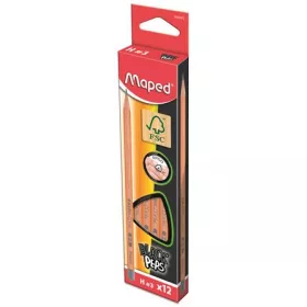   Grafitceruza, H, háromszögletű, MAPED Black'Peps (IMA850025D)