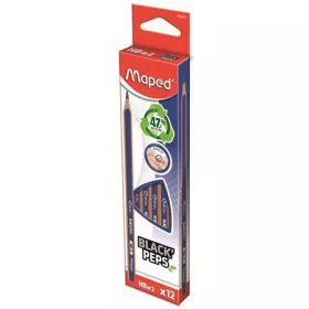   Grafitceruza, HB, háromszögletű, MAPED Black'Peps Navy (IMA850821)