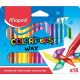 Zsírkréta, MAPED Color'Peps Wax, 18 különböző szín (IMA861012)