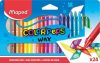 Zsírkréta, MAPED Color'Peps Wax, 24 különböző szín (IMA861013)