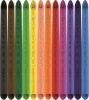 Színes ceruza készlet, háromszögletű, MAPED Color'Peps INFINITY, 12 különböző szín (IMA861600)