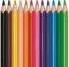 Színes ceruza készlet, háromszögletű, MAPED Mini Color'Peps Strong, 12 különböző szín (IMA862812)