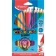 Színes ceruza készlet, háromszögletű, MAPED Jumbo Color'Peps Strong, 12 különböző szín (IMA863312)